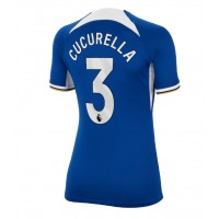 Chelsea Marc Cucurella #3 Replica Home Shirt Ladies 2023-24 Short Sleeve